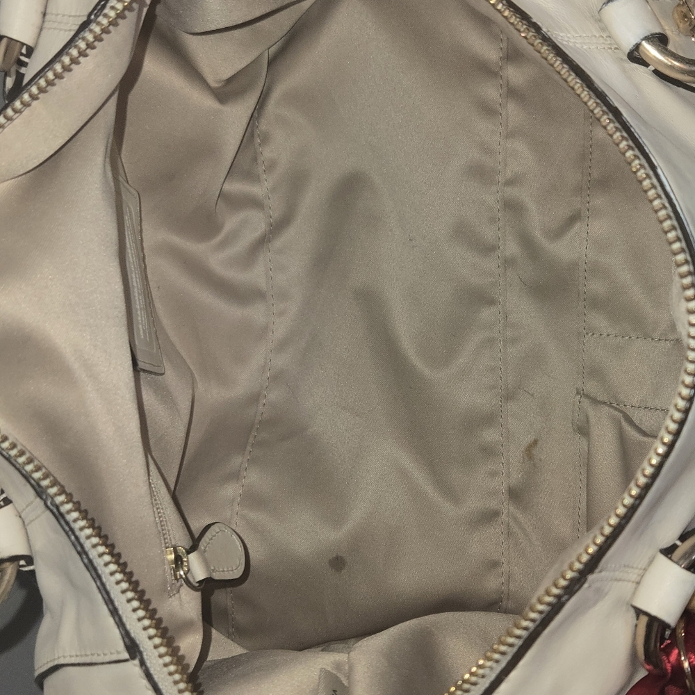 Coach White Leather Purse - Picture 15 of 16